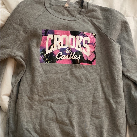 Womens crooks & castles crew neck, size small. - Picture 1 of 2